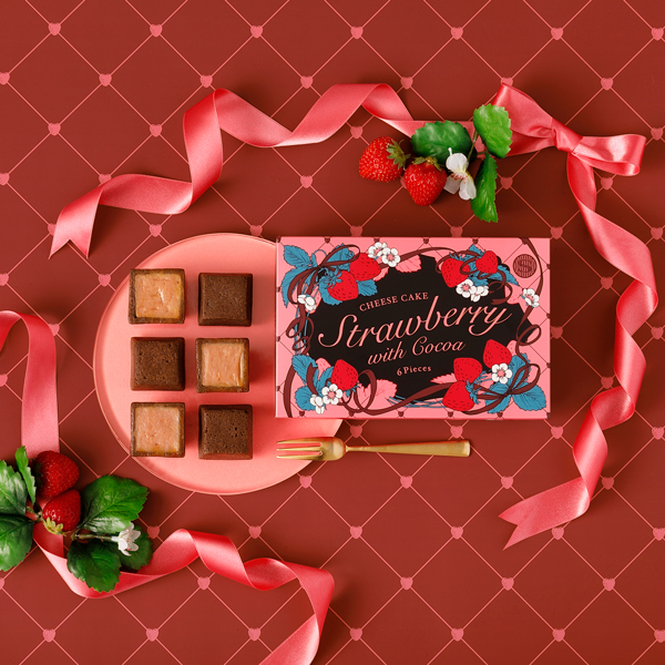 いちごチーズケーキwithココア6個入
