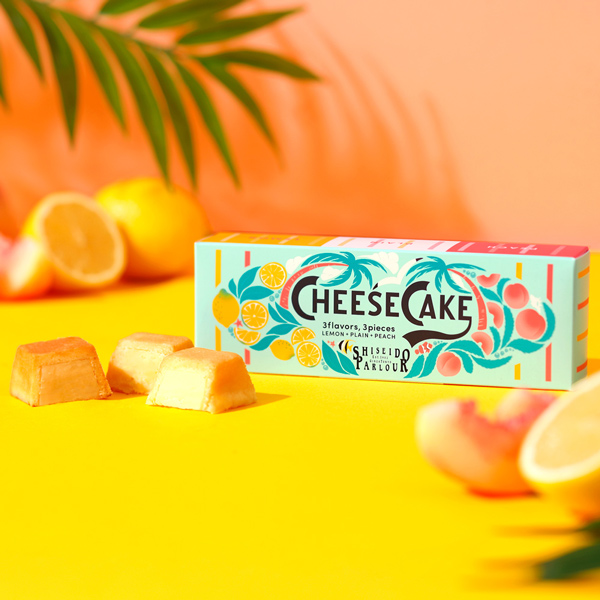 チーズケーキ3種 各1個入（レモン・プレーン・白桃）
