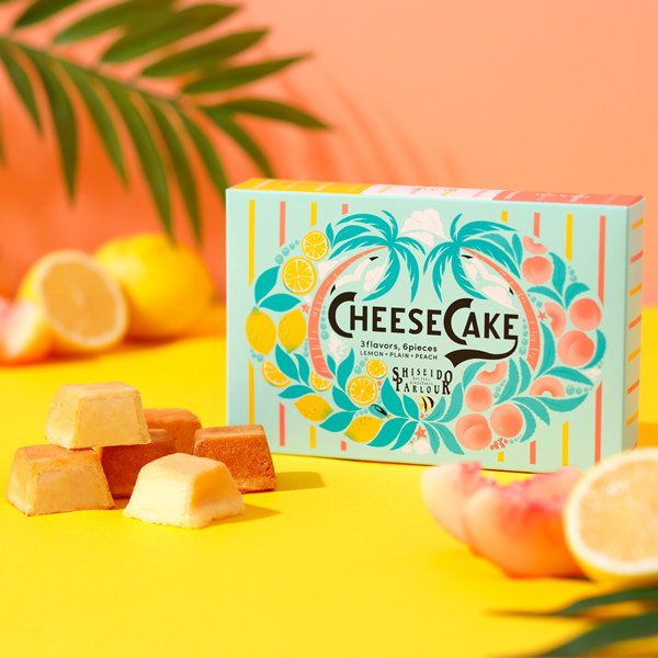 チーズケーキ3種 各2個入（レモン・プレーン・白桃）